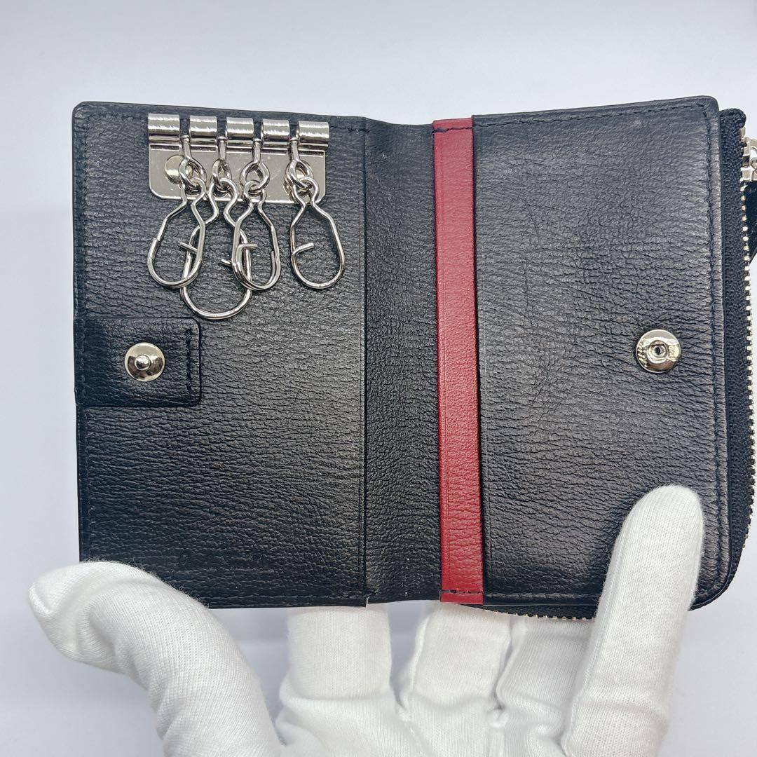 未使用級　ポールスミス キーケース ケース ブラック